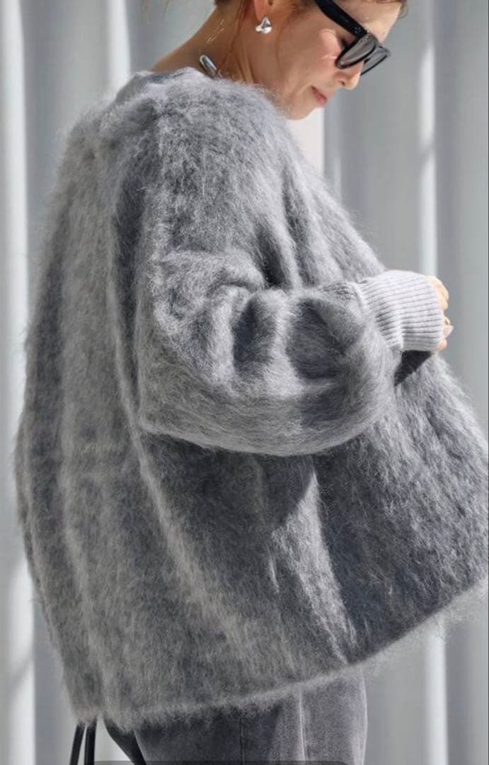 Deuxieme Classe PORTMIX クルーネックカーディガン