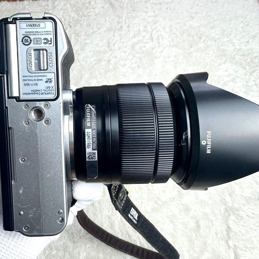 FUJIFILM ミラーレス一眼 X-M1 16-50レンズキット　wi-fi