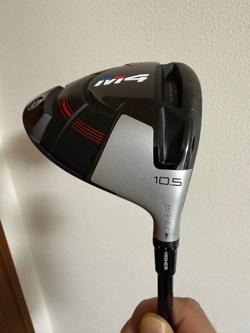 美品 TaylorMade M4 ドライバー 10.5度　純正シャフト50S