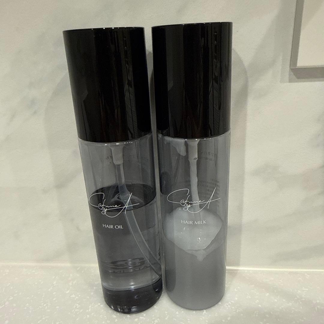 カフネバイエー　鈴木亜美　シャンプー　トリートメント　ヘアミルク　ヘアオイル