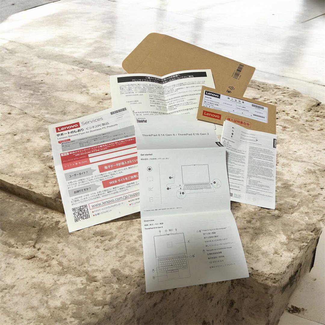 Windowsノート本体 ThinkPad E14/Gen6/Core Ultra/16GB/1TB