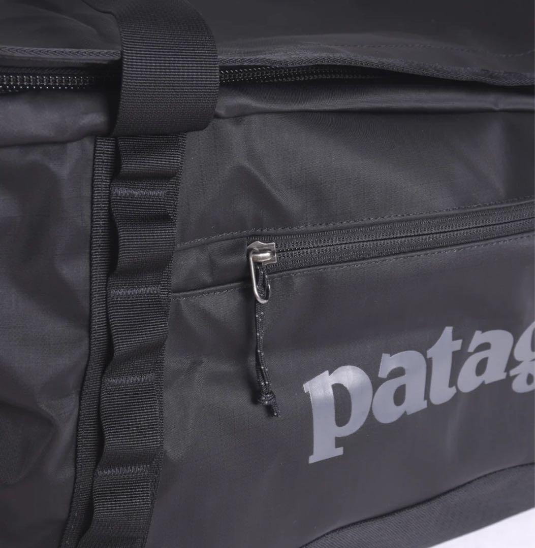 【極美品】patagonia ブラックホールダッフル55L Black