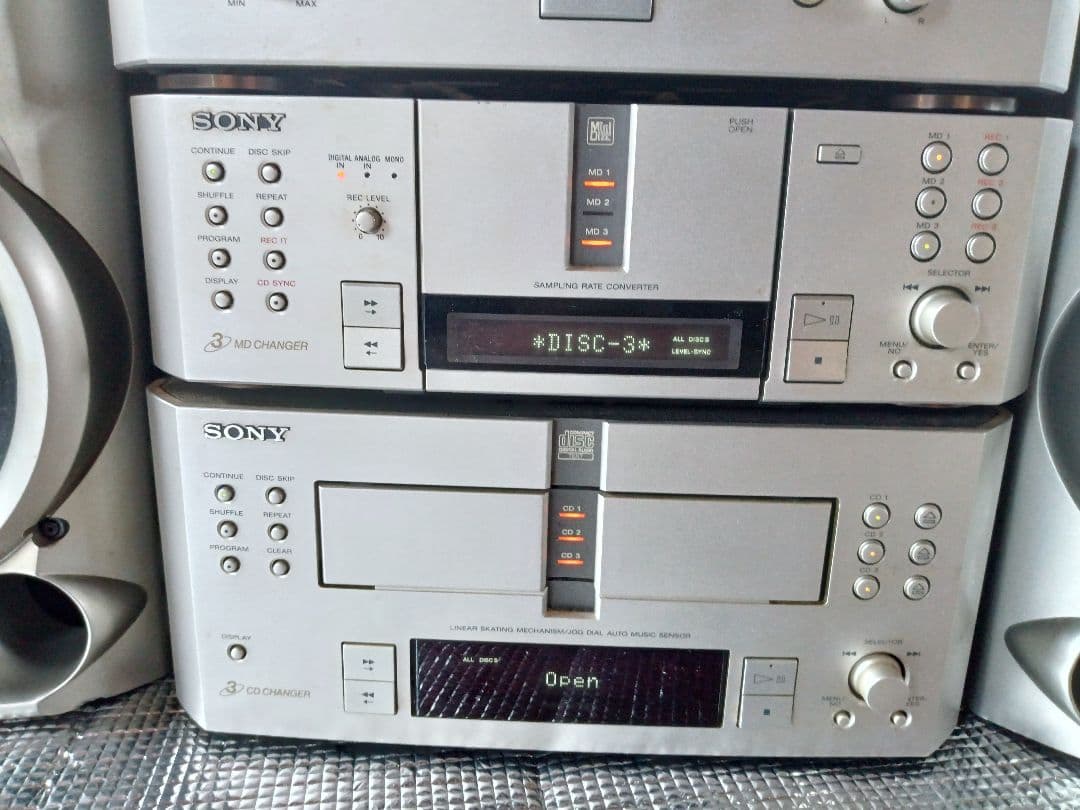 【ジャンク品】SONY システムコンポ ST-MS717