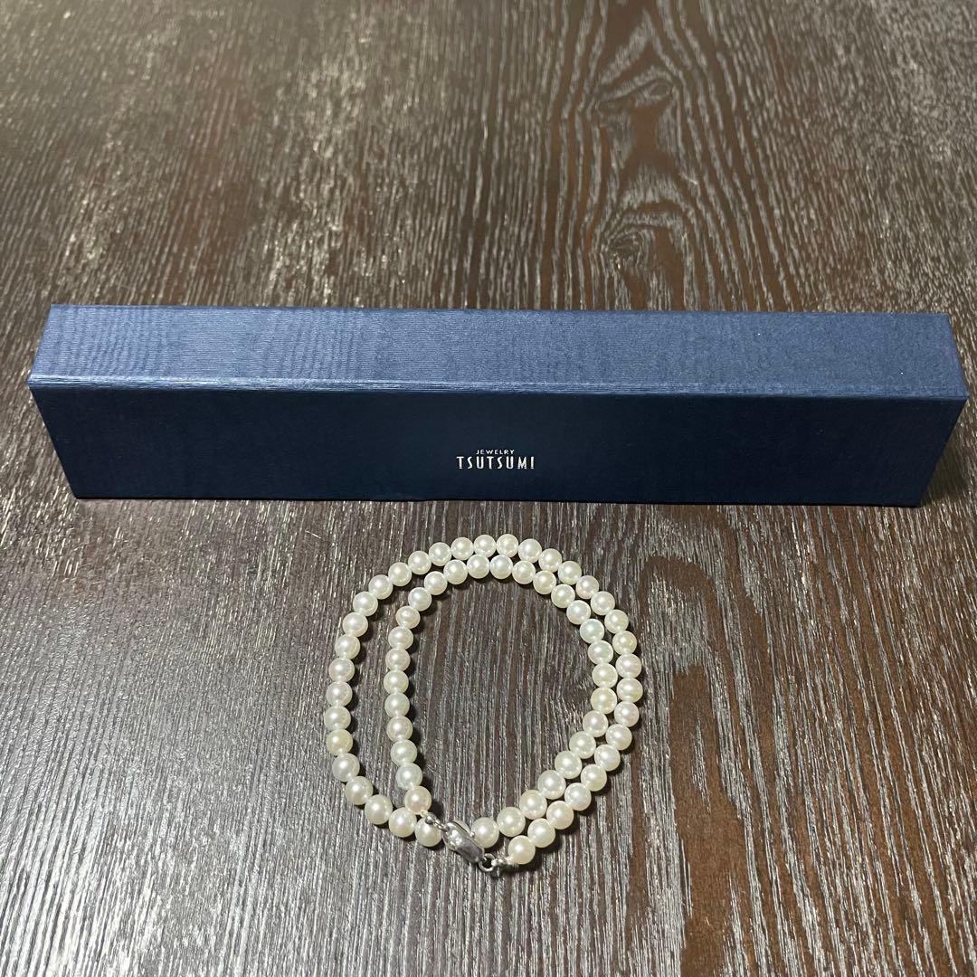 TSUTSUMI 真珠パールネックレス アコヤ