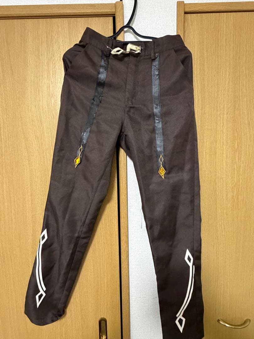 【2月頭まで値引き】猫屋　原神　鍾離　コスプレ衣装+武器+ウィッグ