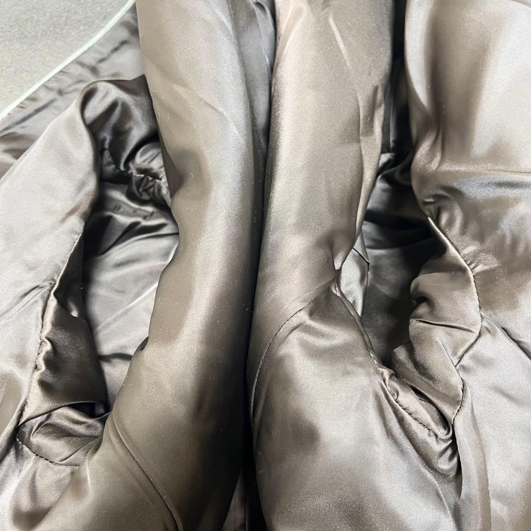 美品23AW✨スローブイエナ ウールダブルモッサ ノーカラーショートコート M