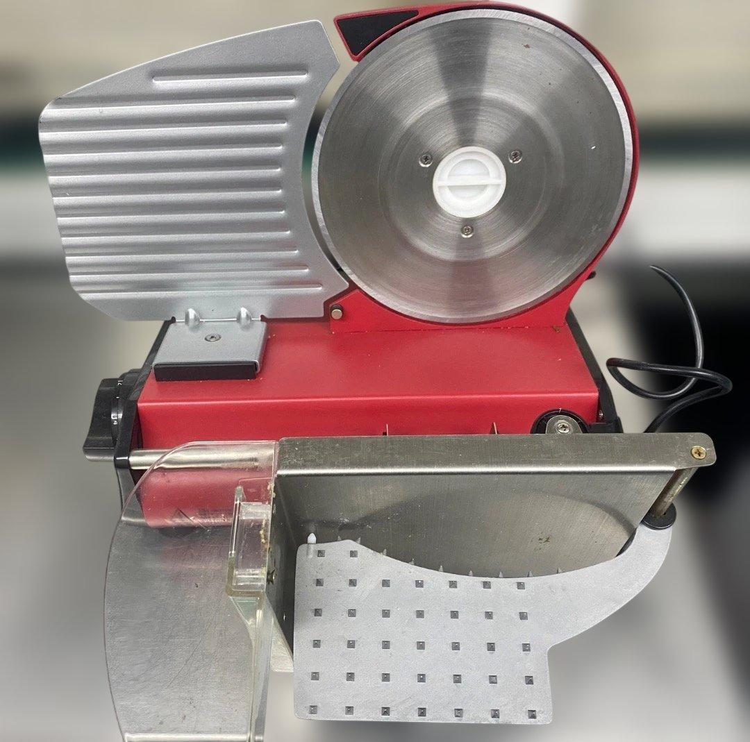 ミナトワークス 家庭用ミートスライサー HMS-220 (レッド)