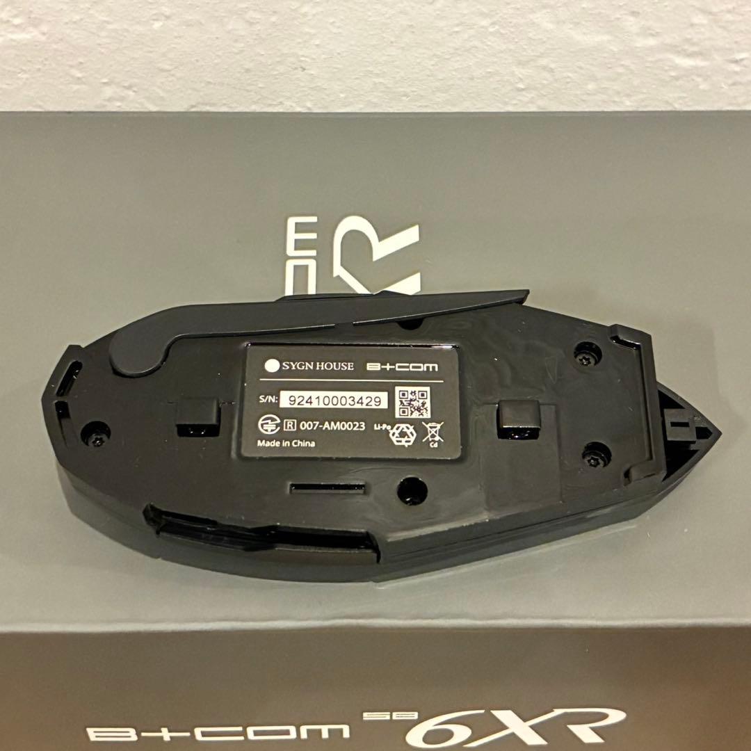 B+Com ビーコム バイクインカム SB6XR シングル 本体と外箱のみ