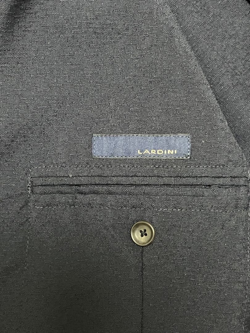 週末限定価格LARDINIテーラードジャケット　ダークネイビー46