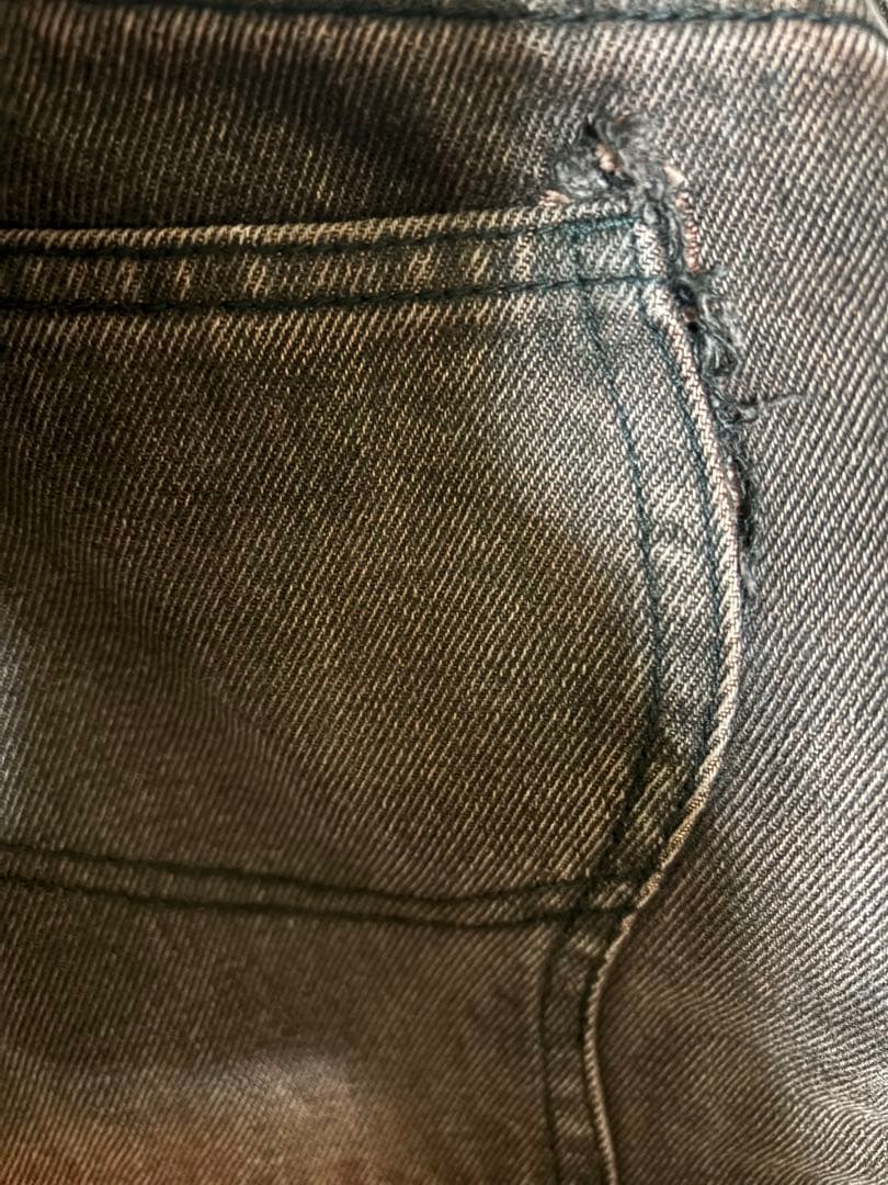 【最終値下げ】DIME バギーデニム　レッド　32