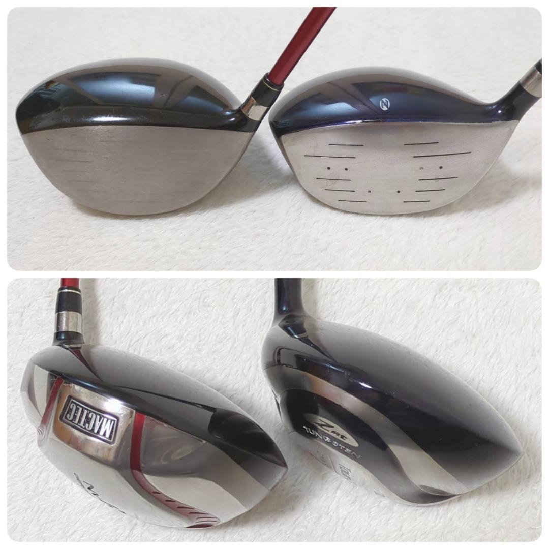 ゴルフクラブ　マックテック　ミズノ　他　メンズ ゴルフクラブセット 送料込み