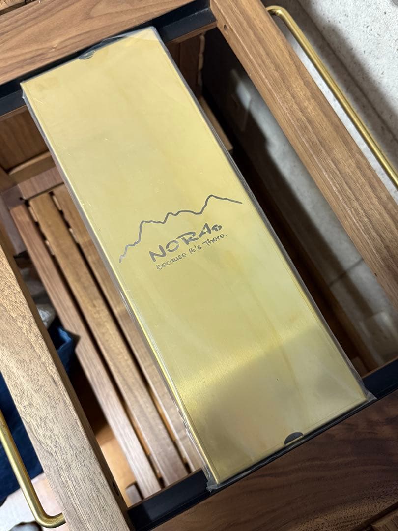 新品未使用　超希少　NORAs 真鍮　NORAsフレーム　ハーフユニット天板