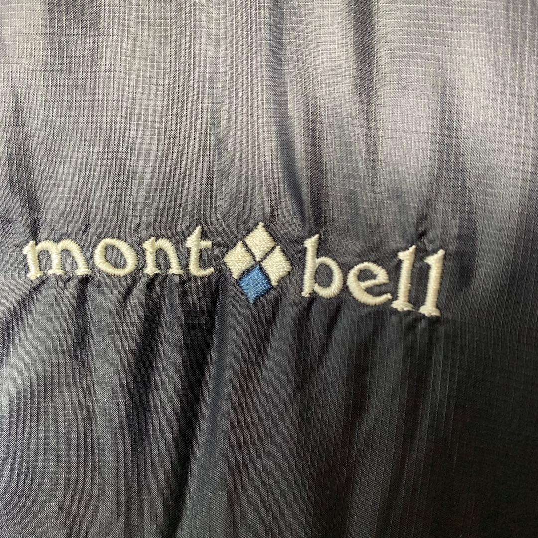 H*O様 オールドモンベル アルパインダウンジャケット XL ブラック 刺繍ロゴ