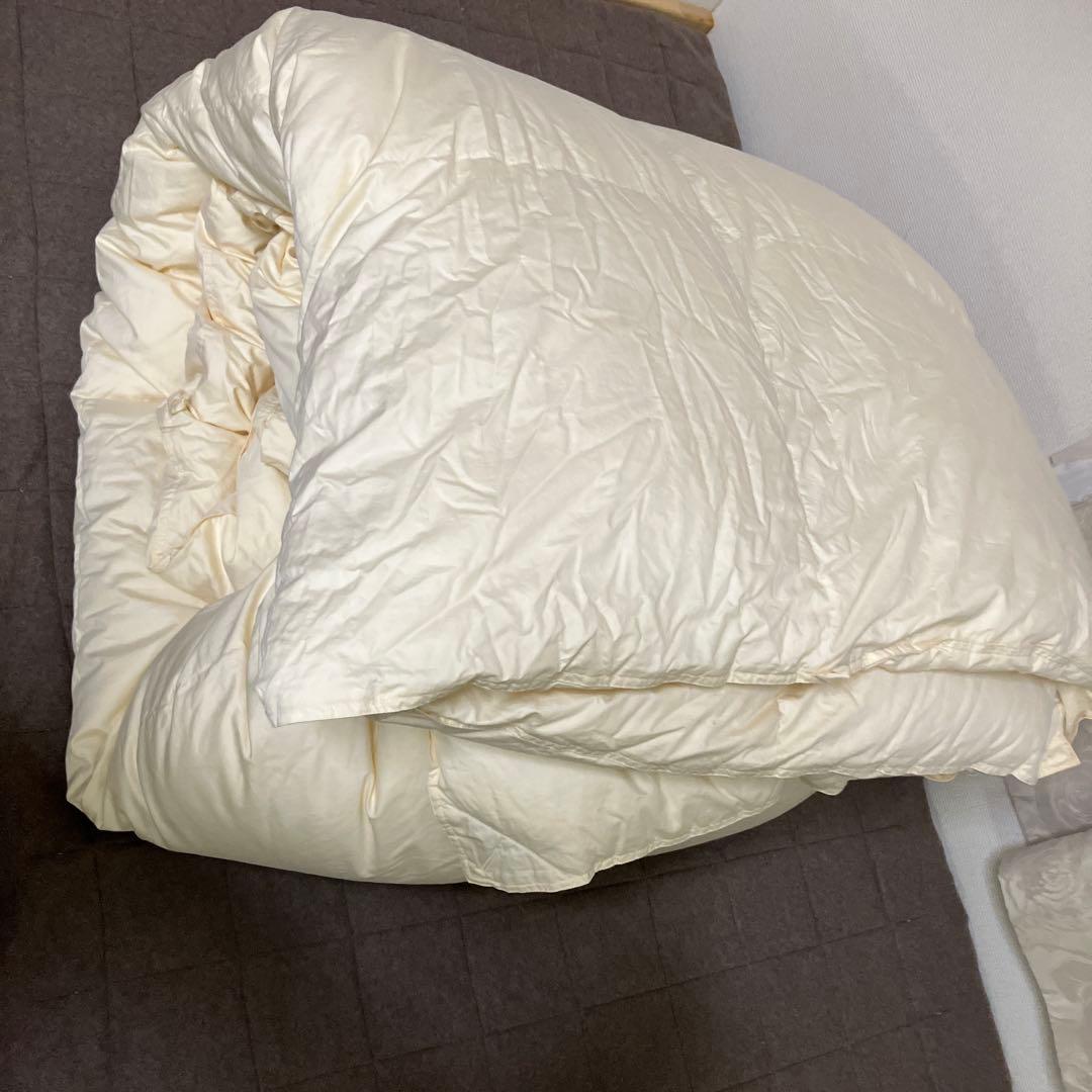 無印良品　羽毛布団&カバーセット　クイーン