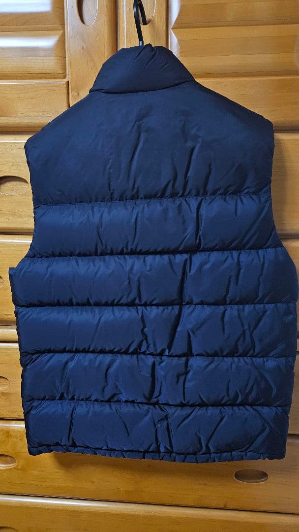 【中古】PRADA ダウンベスト／SGJ191／ネイビー／56サイズ