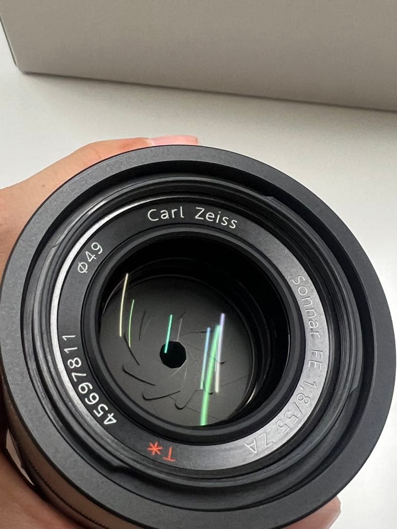 [美品]SONY ソニー Sonnar T* FE 55mm F1.8 ZA