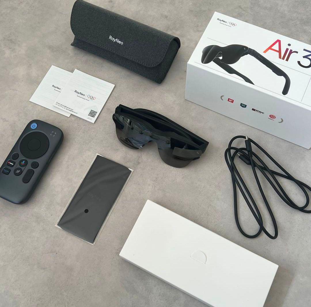 【完品】RayNeo Air 3S Pro + Google Pocket TV