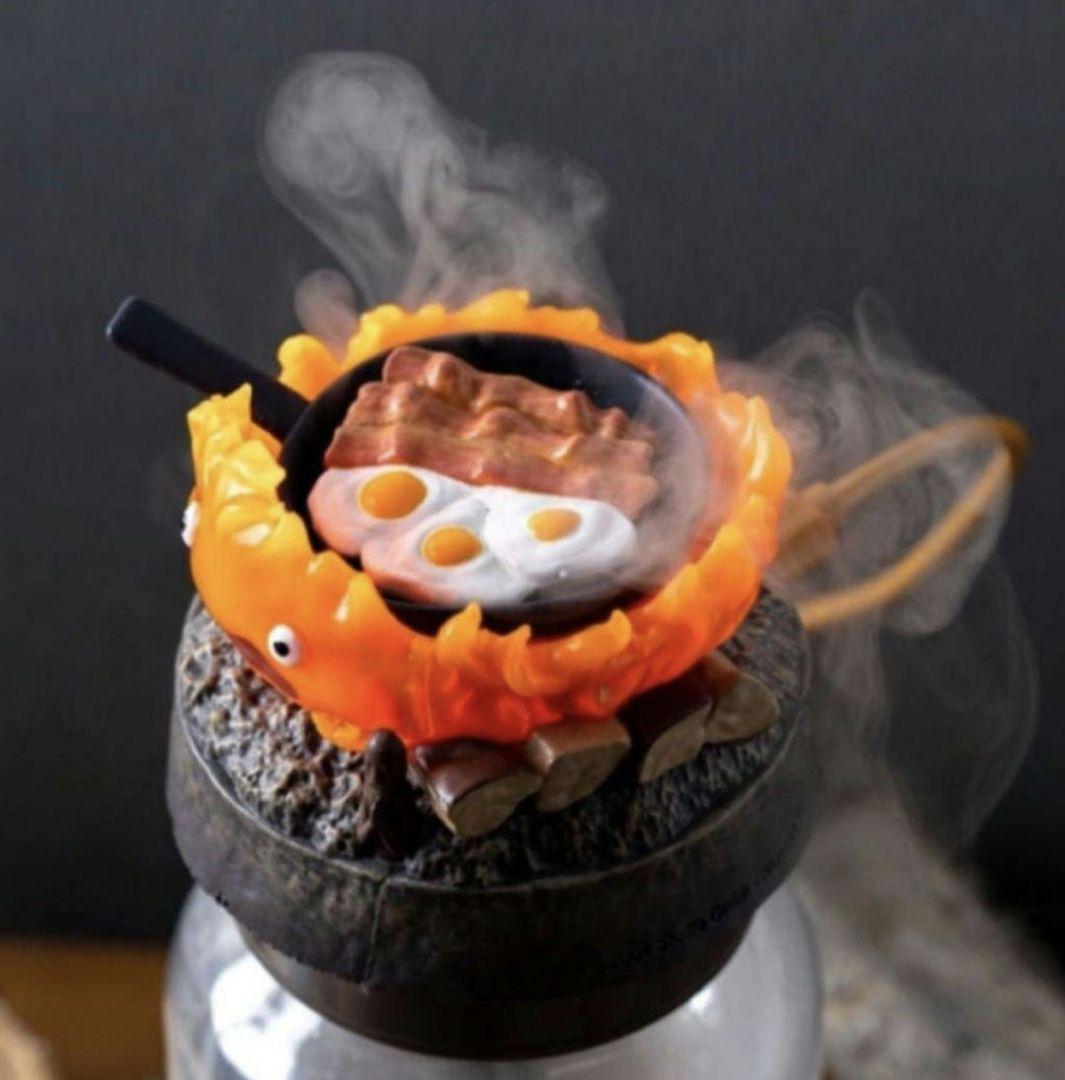 ハウルの動く城 ちいさな加湿器 カルシファーのベーコンエッグ