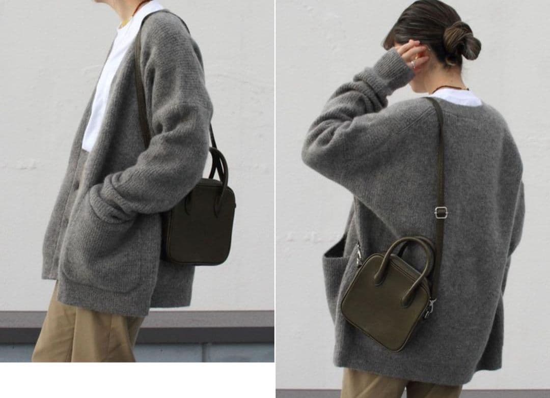 THE SHINZONE 　ザシンゾーン モヘアVネックカーディガン