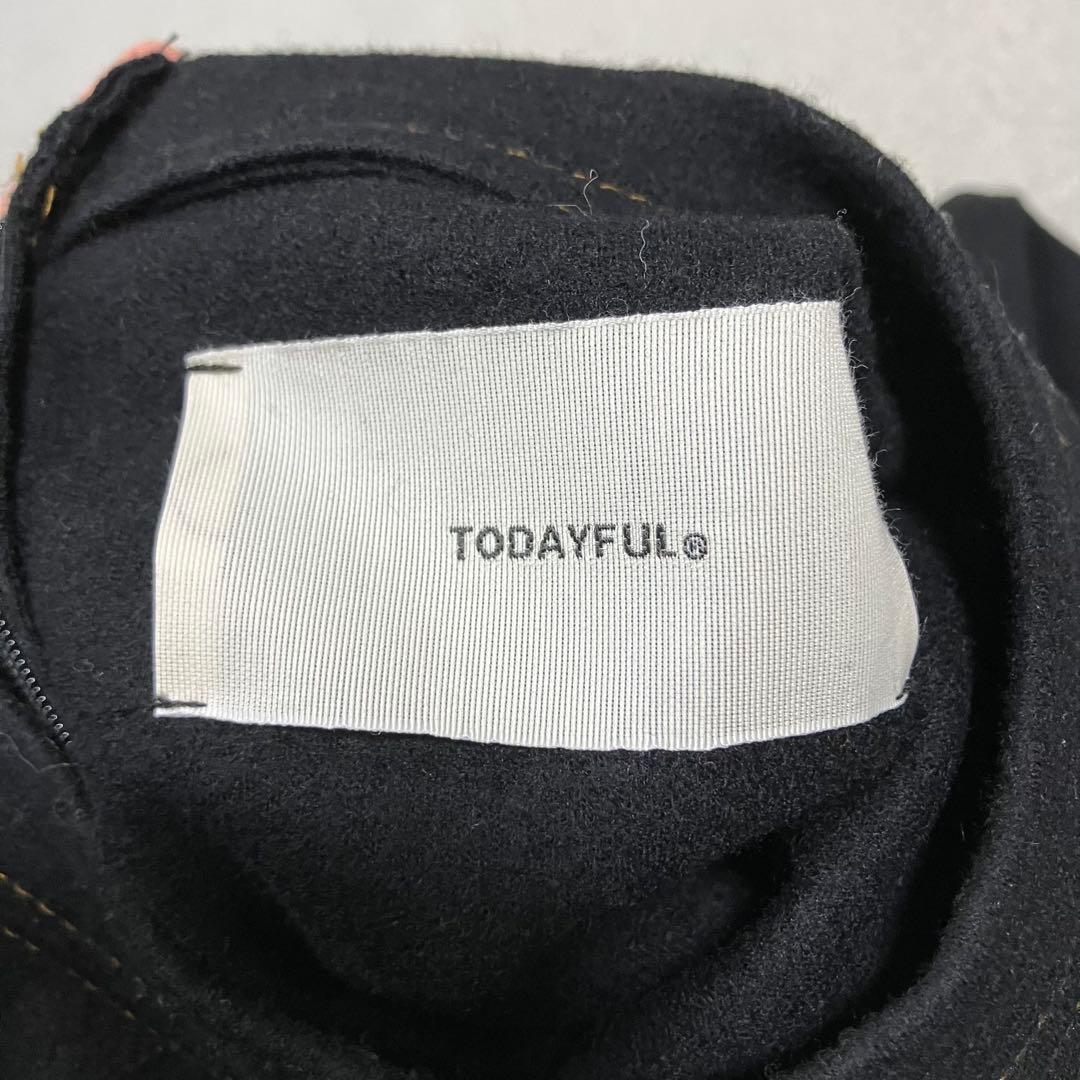 TODAYFUL jersy balloon dress 38サイズ