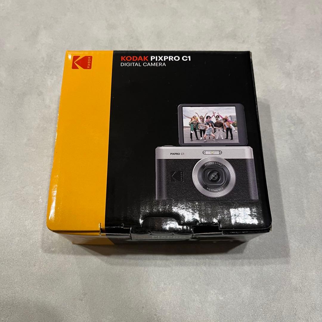 ★新品 KODAK PIXPRO C1 コンデジ デジカメ ブラック