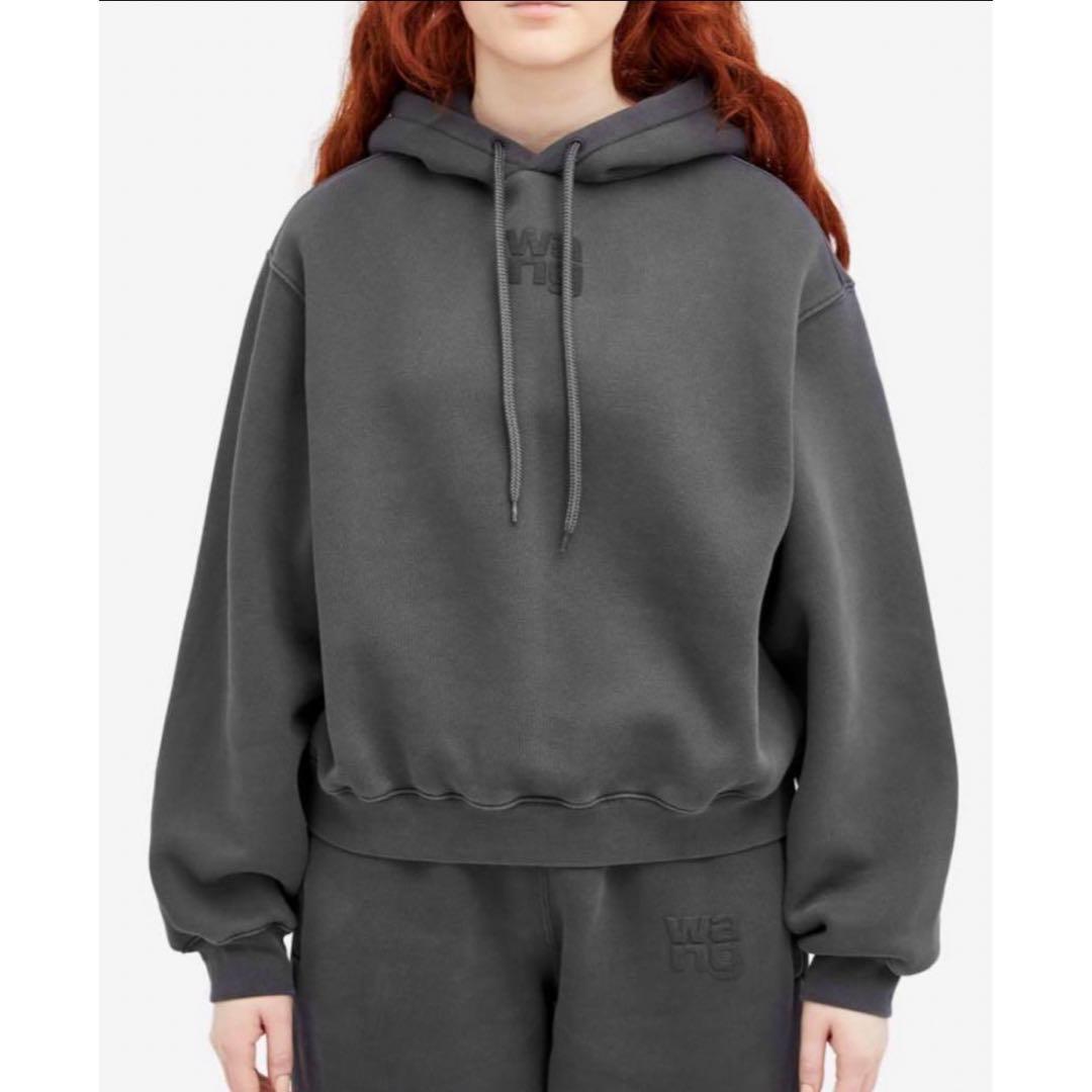 AlexanderWang フード付きスウェット & ショートパンツ セット