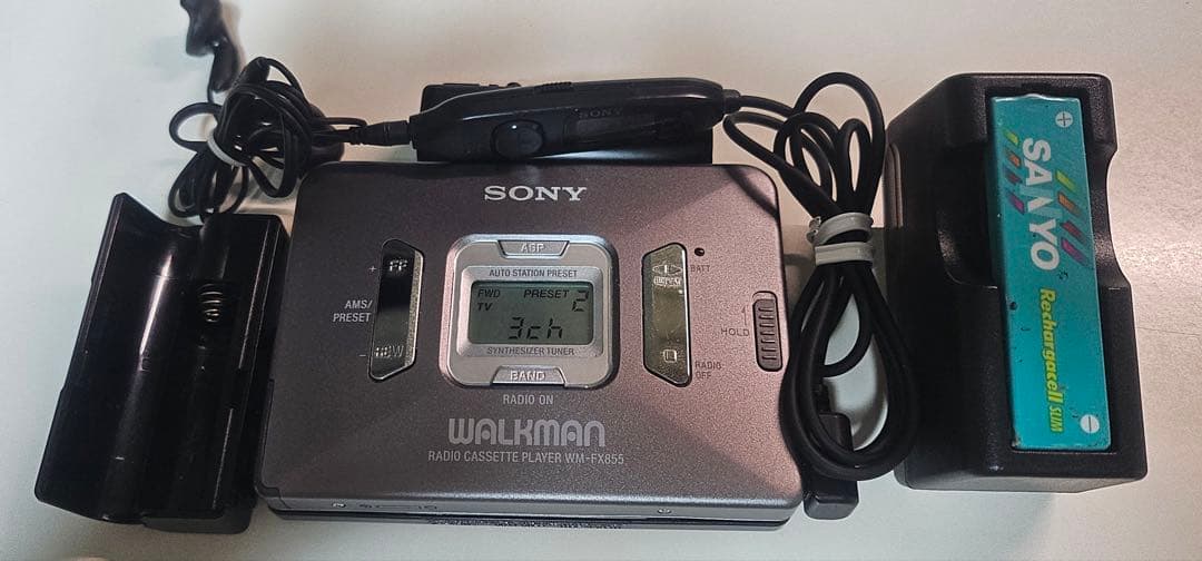 SONY WM-FX855 カセットプレーヤー フルセット