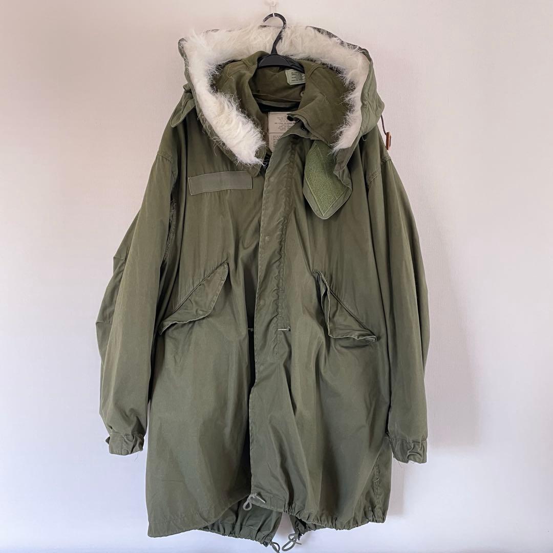 M65 フィッシュテールパーカー XL モッズコート 米軍実物 古着