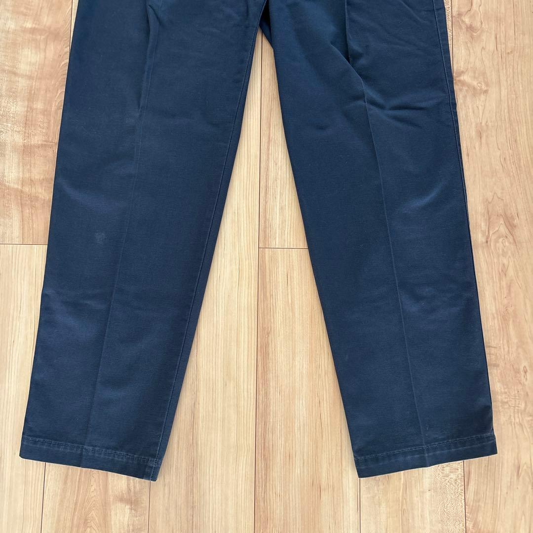90's USA製 DOCKERS Tuck Cotton Slacks W33