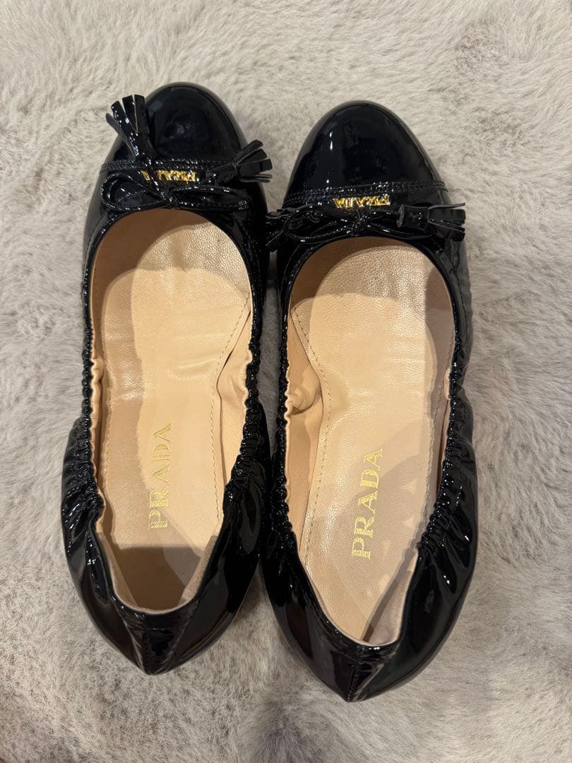 PRADA バレエシューズ　フラットシューズ　サイズ35 22.5センチ