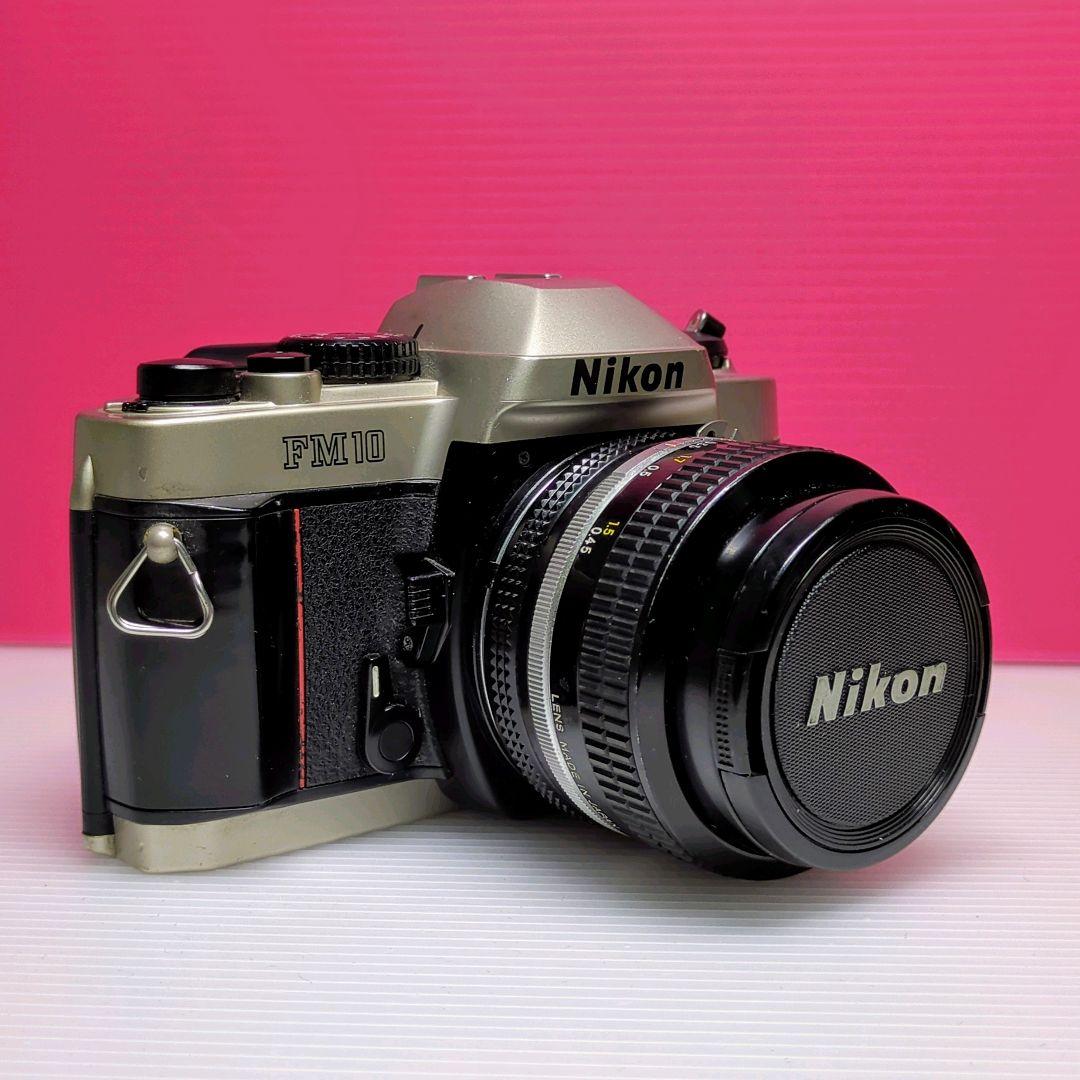 【美品】 Nikon FM10 + Nikkor 50mm f1.4 Ai改
