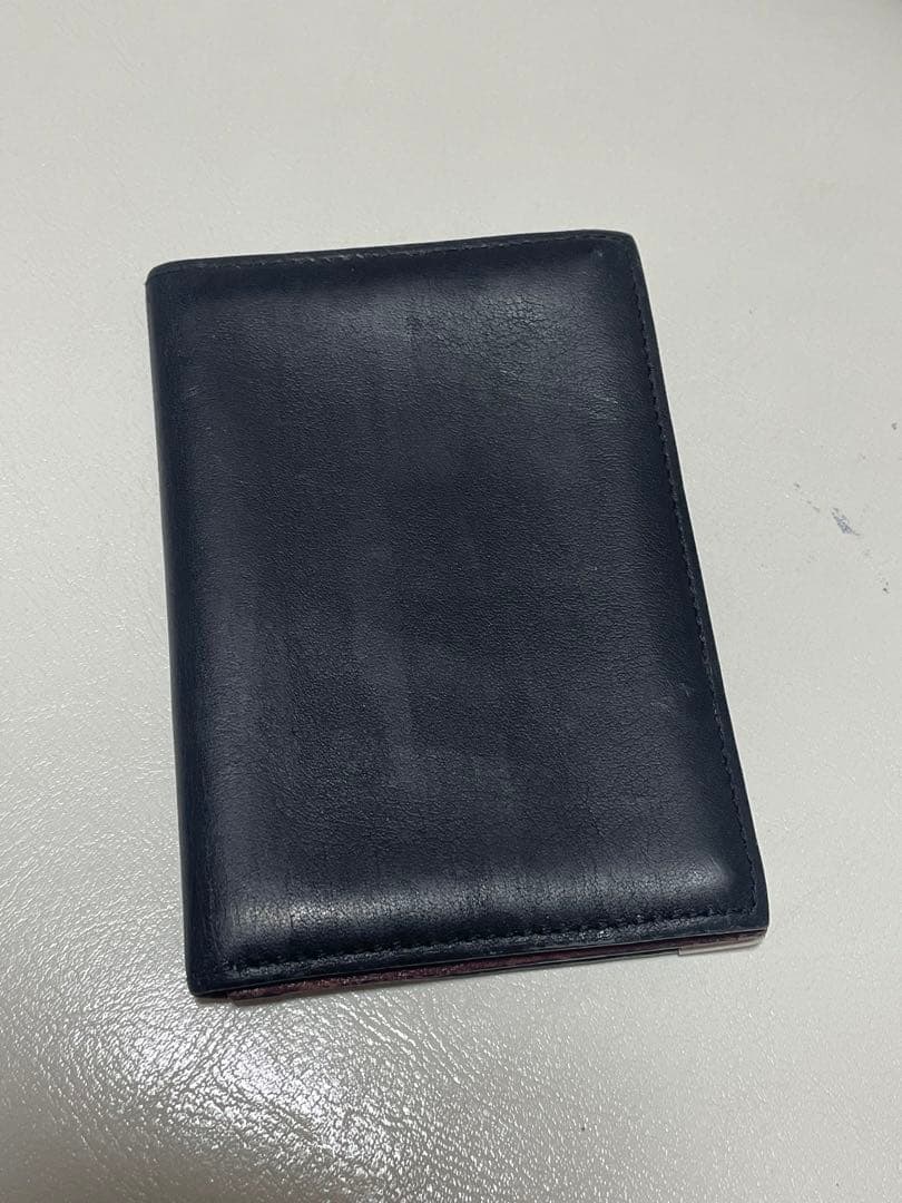 Cartier 黒 レザー 名刺入れ