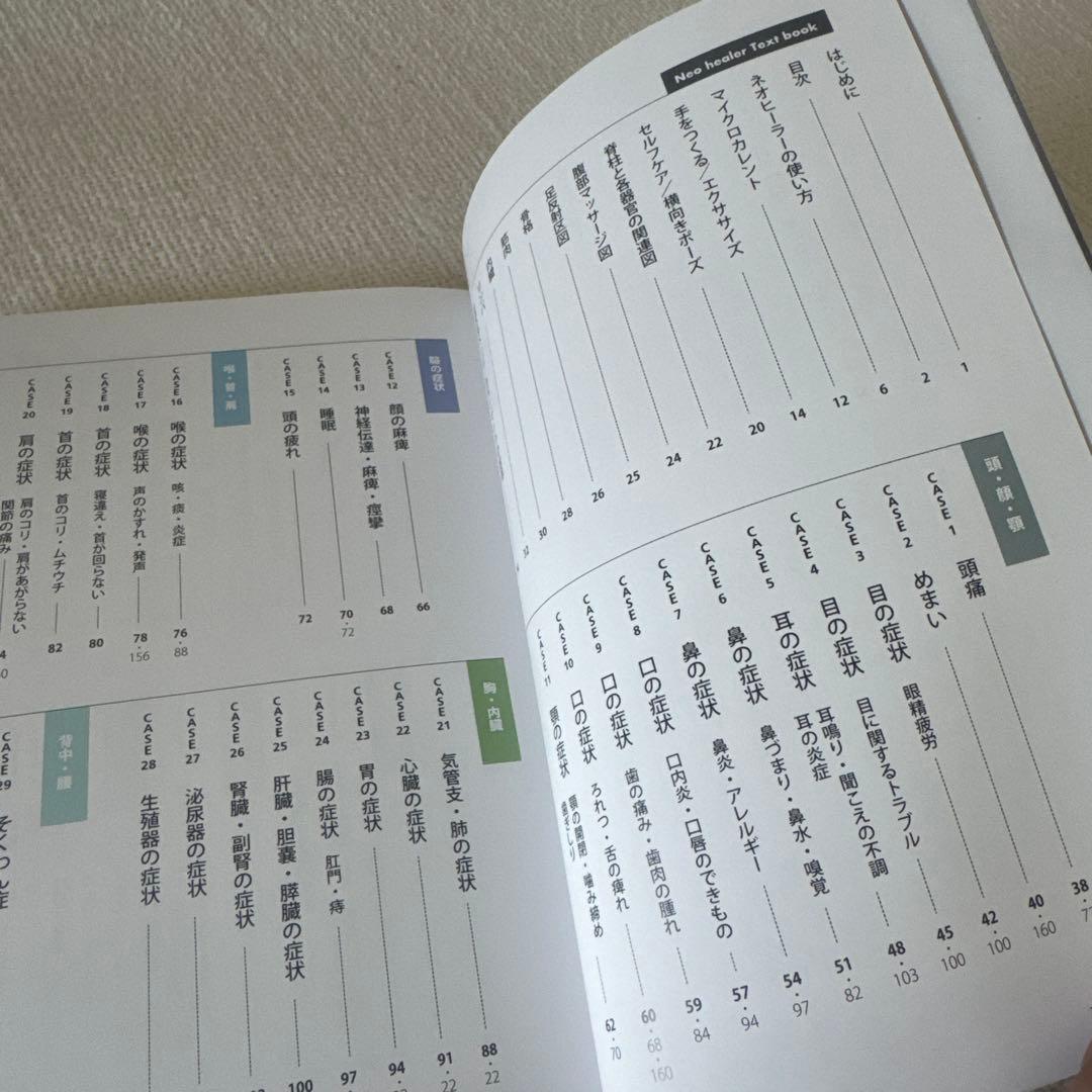 NEO HEALER、テキストブック