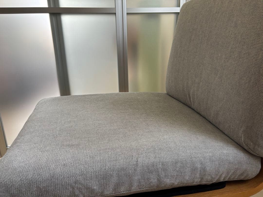 無印1人がけソファ 洗えるカバー付