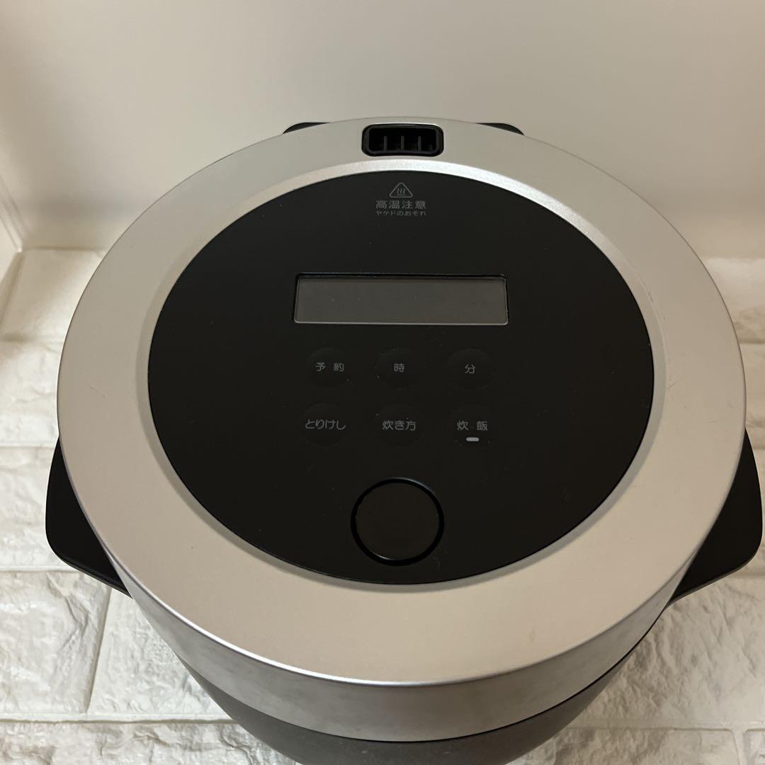 ⭐︎良品⭐︎ BALMUDAバルミューダ 炊飯器 K03A-BK 黒Black