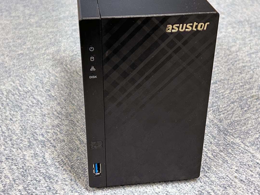 【初期化済】Asustor AS3202T NAS HDD 500GBx2セット