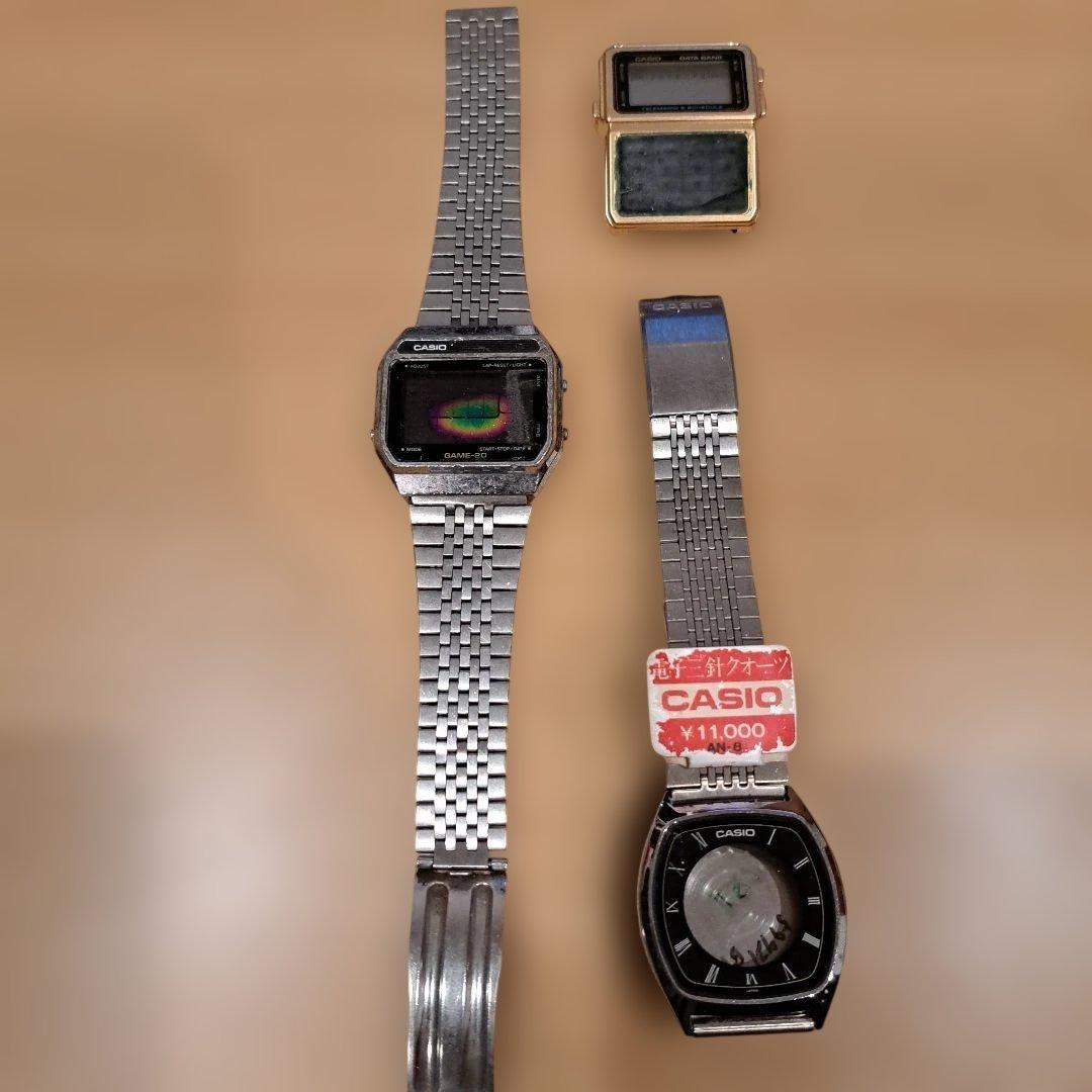 ジャンク　激レア　CASIO　GAME -20、DBC-800G、AN-8
