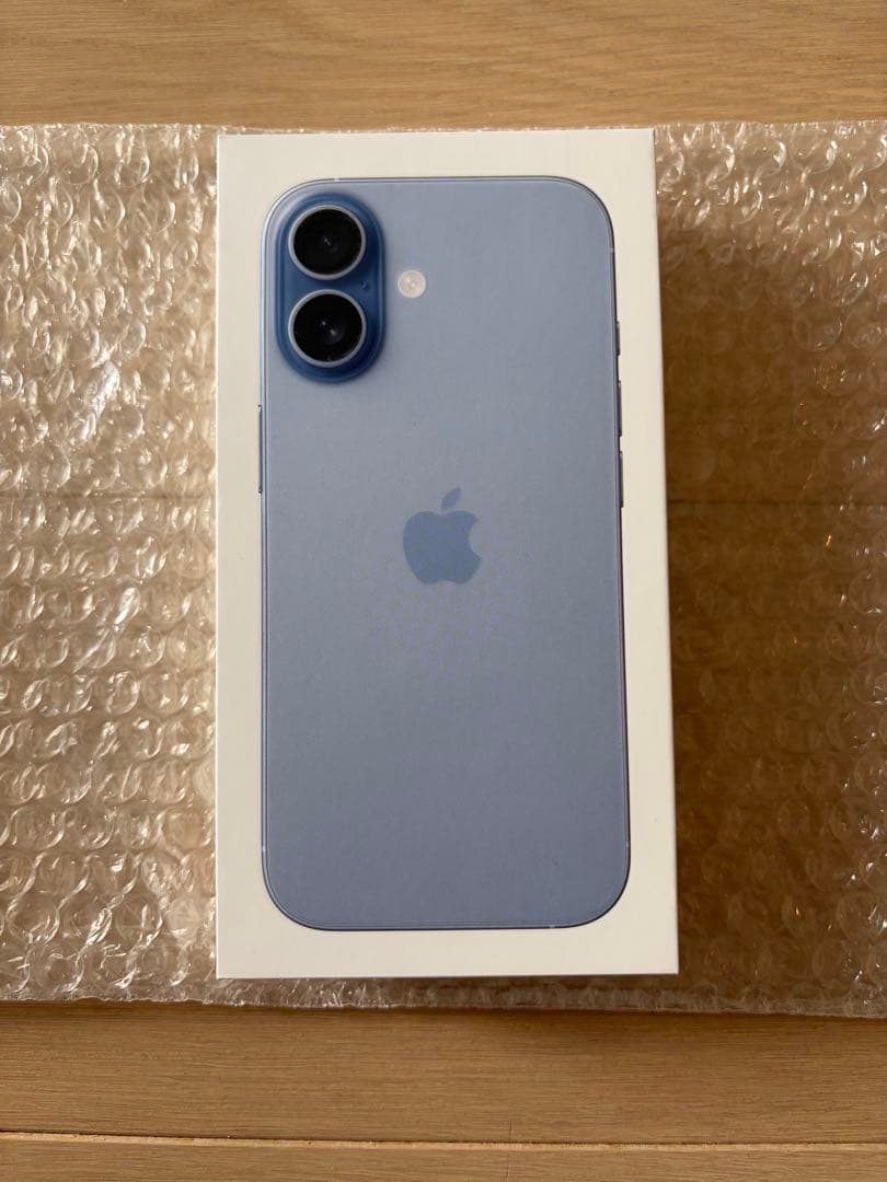 新品未開封　iPhone17 256GB ミストブルー