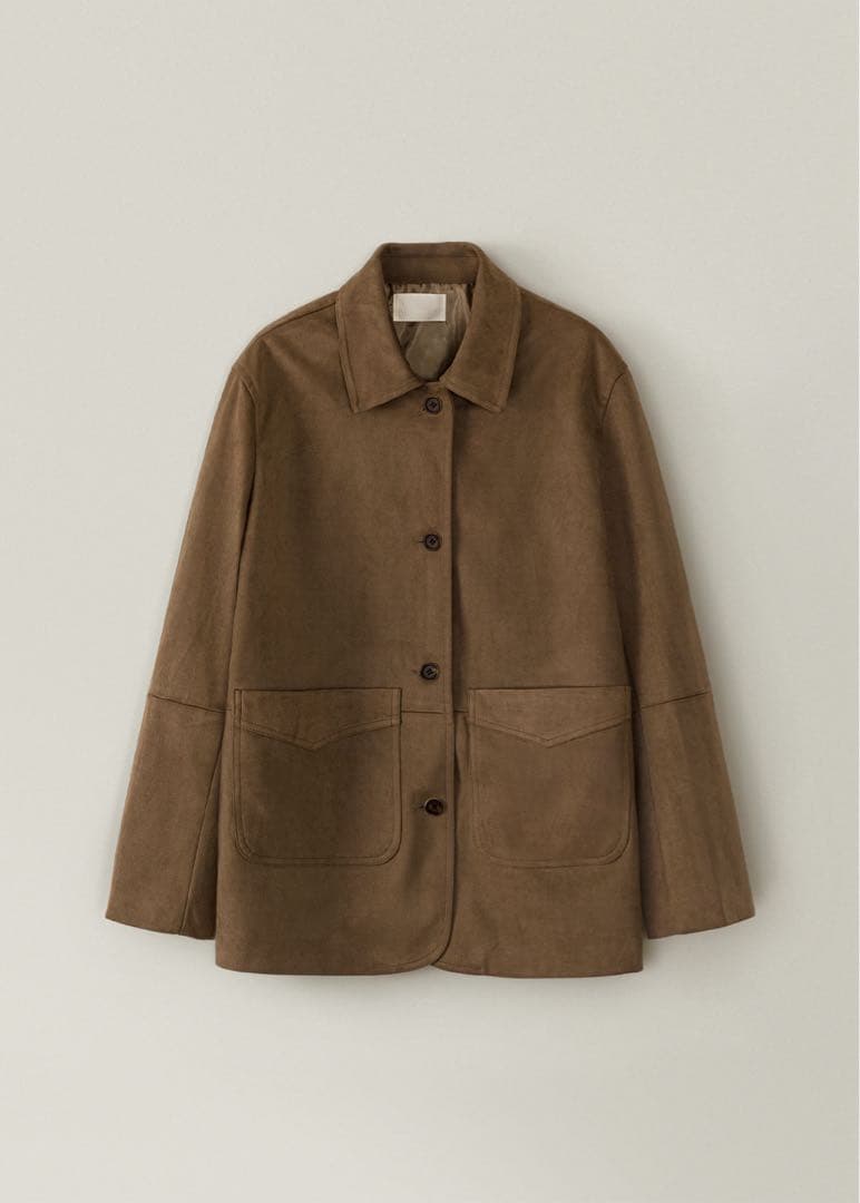 新品未使用 OHOTORO Henry Suede Jacket