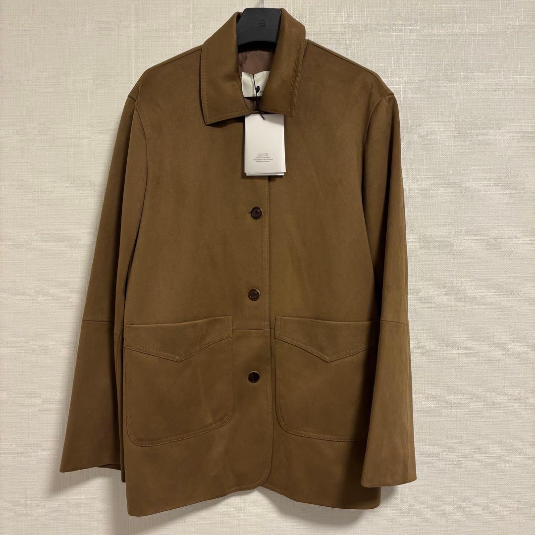 新品未使用 OHOTORO Henry Suede Jacket