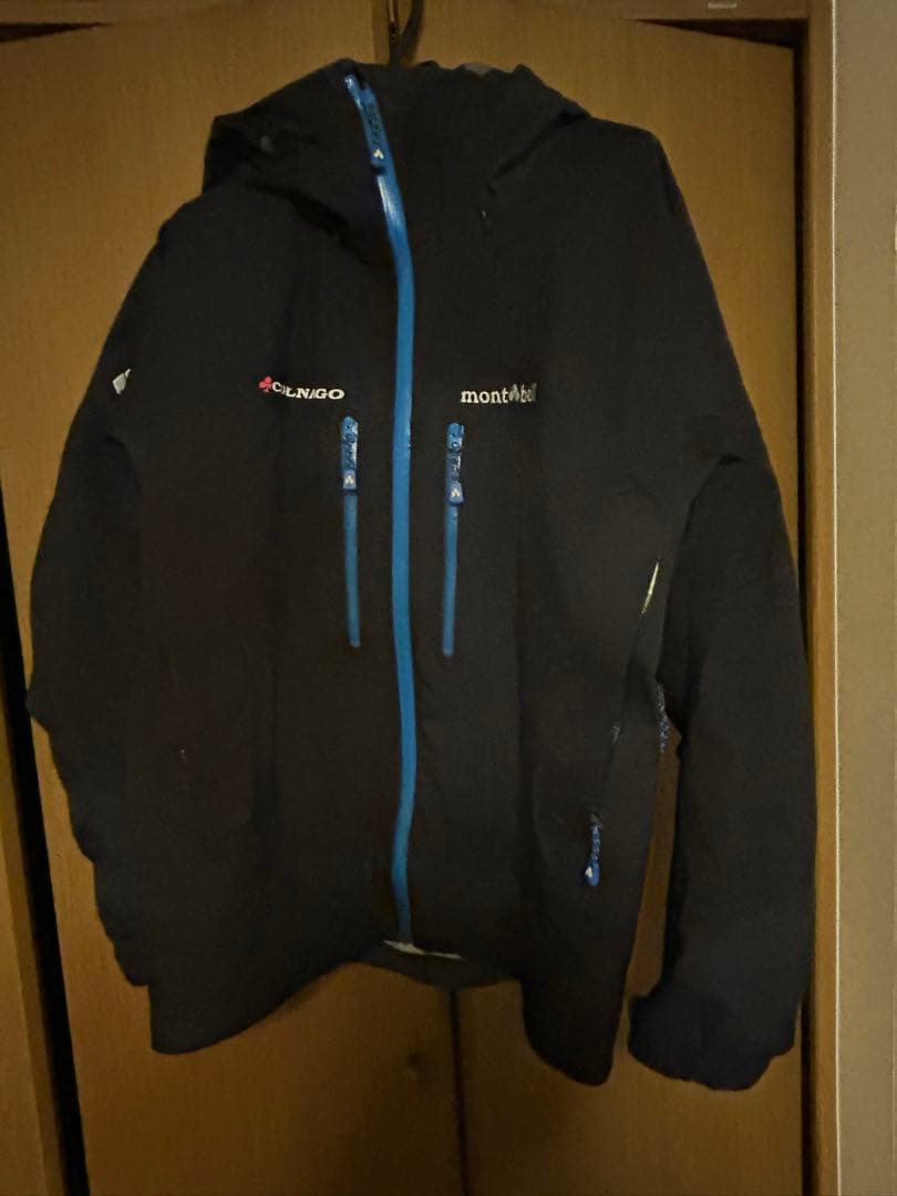 ※非売品！COLNAGOロゴ入りmontbell フード付きナイロンジャケットL