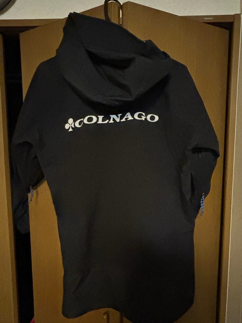※非売品！COLNAGOロゴ入りmontbell フード付きナイロンジャケットL