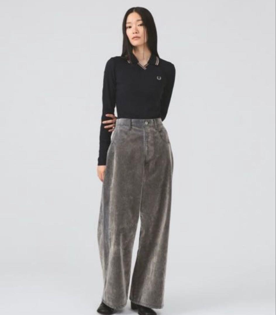 トップス FRED PERRY/Twin Tipped Ribbed Polo Shirt