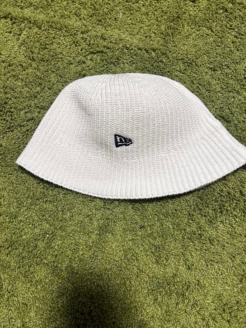 NEW ERA ホワイト バケットハット M/L
