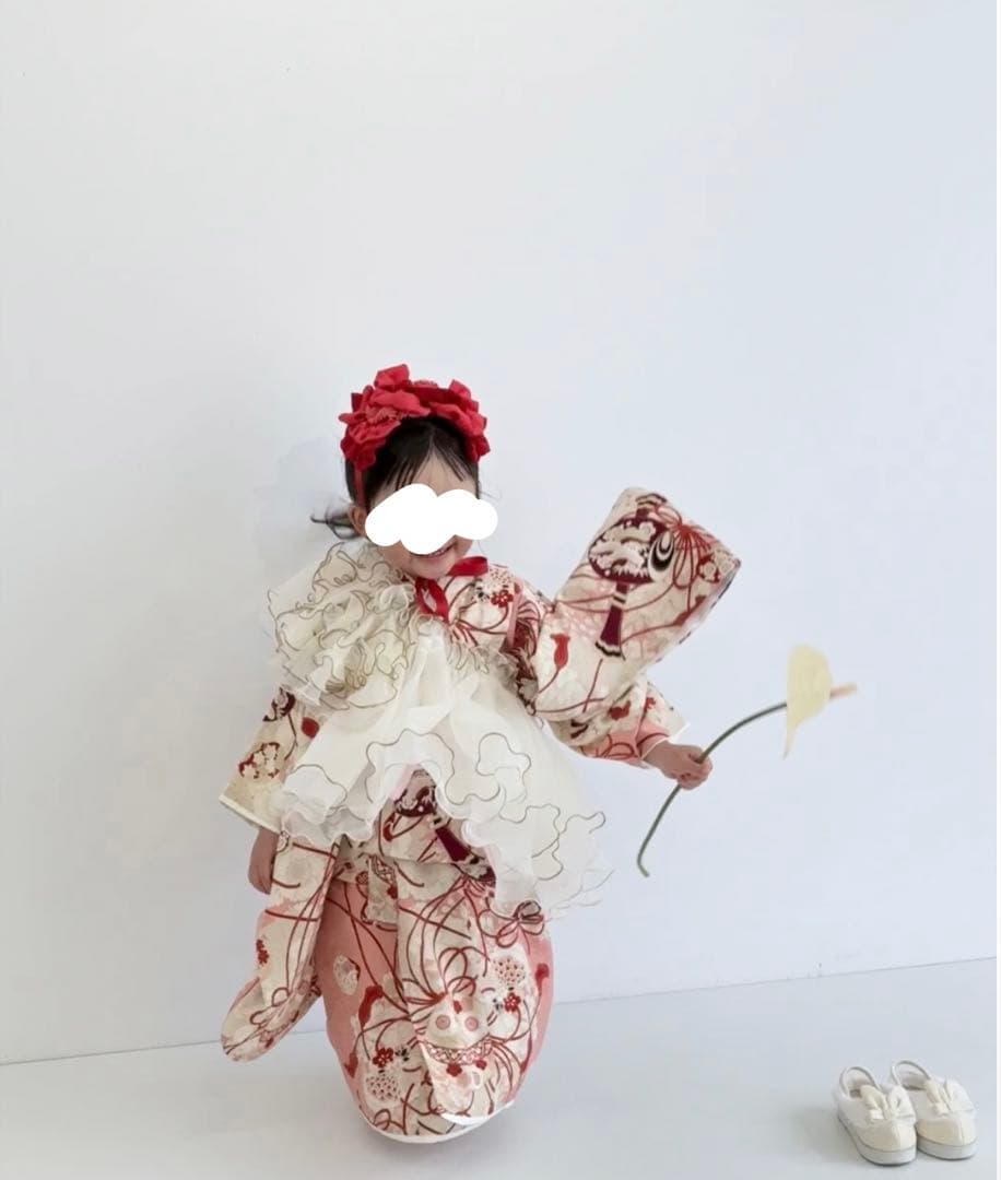 七五三 チュール被布