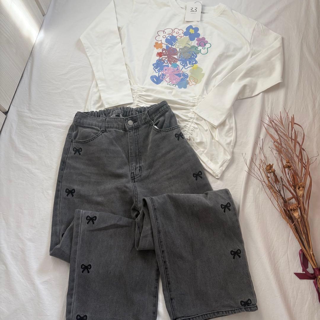 新品多数　女の子秋冬洋服まとめ売り150〜160cm〜12点