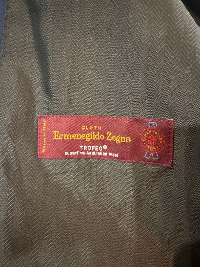 Ermenegildo Zegna/グローバルスタイル/ネイビースーツ