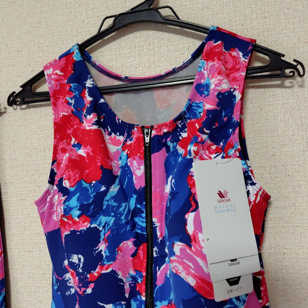 ワコールスイムウェア 花柄セパレート水着（多色） 新品　11号