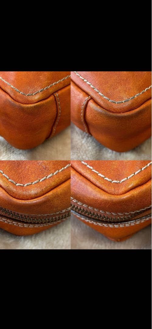 土屋鞄正規品　トーンオイルヌメ　ジップトップショルダー