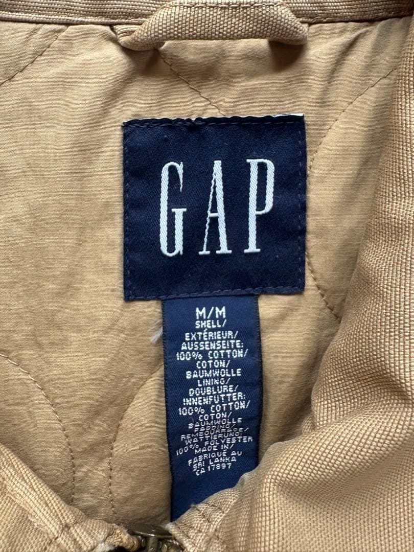 90s GAP A2 TYPE　デッキジャケット　ダック Mサイズ